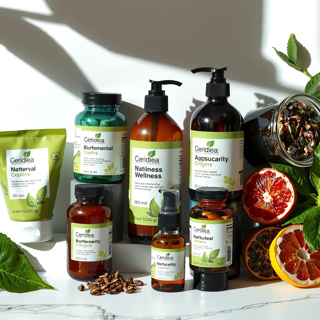 Natural wellness products hero